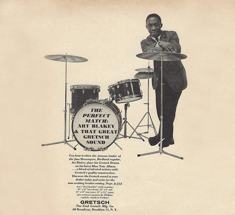 Art Blakey - Gretsch Artists | Gretsch Drums